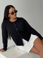 Lauraine Cardigan Black Curve
