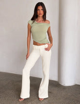 Kittie Pant - White : Cream