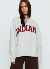 When In Indiana Jumper Grey