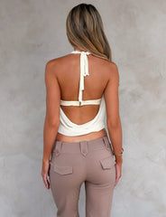Makena Two-Piece Top - Ivory