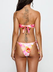 Drench Bikini Bottoms Pink Floral