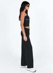 Archie Low Rise Pants Black