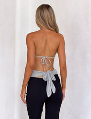Evanna Top - Silver