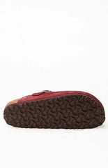 Birkenstock Women’s Boston Soft Footbed Clog Maroon