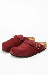 Birkenstock Women’s Boston Soft Footbed Clog Maroon