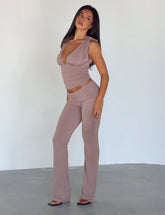 Halona Pant - Mocha