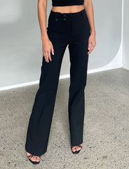 Kittie High Rise Pant - Black