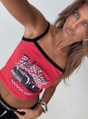 Full Speed Racing Tank Top Red