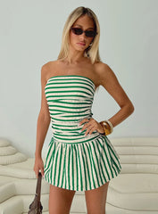 Montebello Strapless Mini Dress Multi Tall