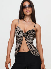 Chandani Cami Top Brown