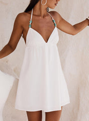 Melanea Mini Dress White