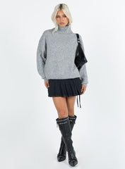 Oswin Turtleneck Sweater Grey