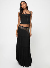 Trynia Top Black