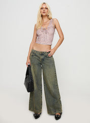 Megumi Key Hole Top Mutli