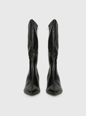 Elodiee Knee High Boots Black
