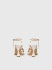 Billini Brynlee Heels Champagne Satin