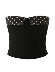 Kittie 2.0 Bustier - Black