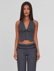 Fedra Vest - Grey