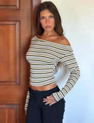 Kiersten Scarf Top - Multistripe